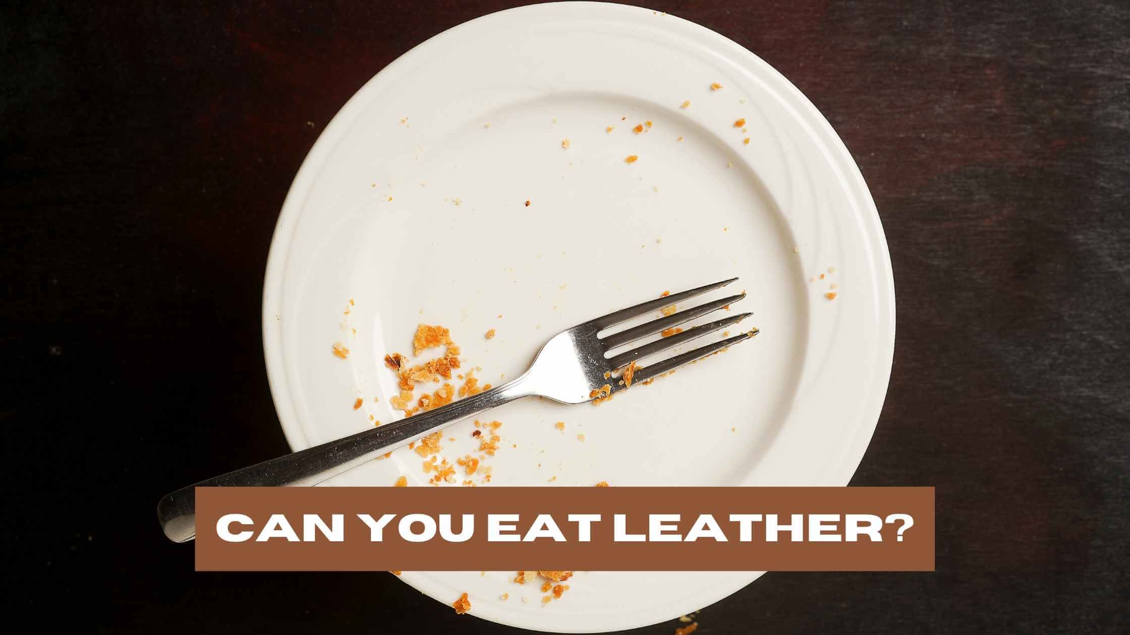Can You Eat Leather