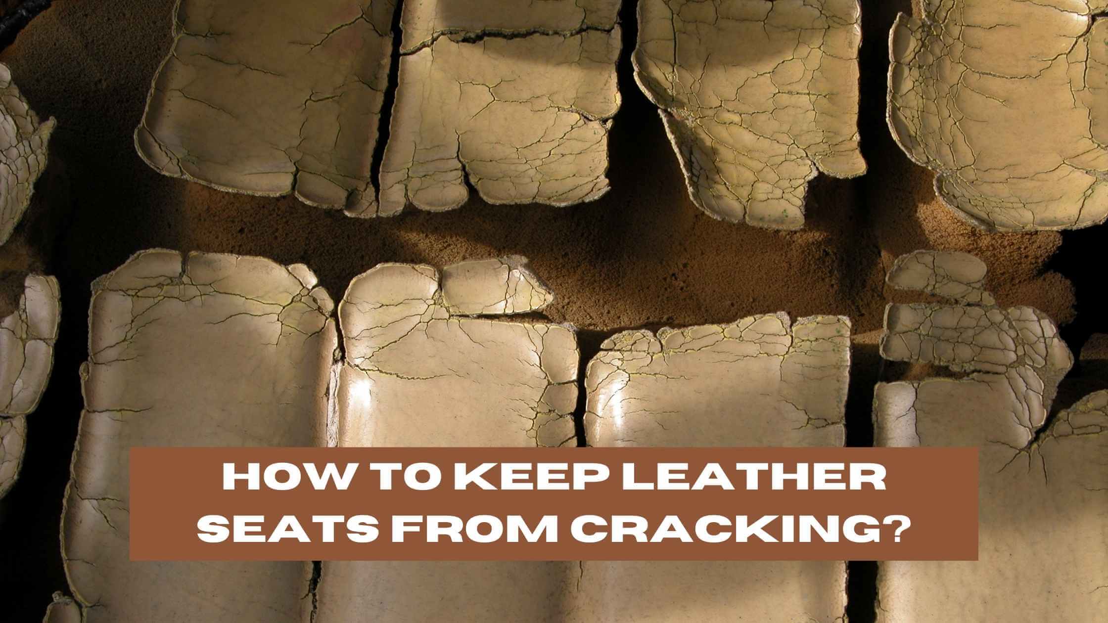 How to repair cracked leather seats