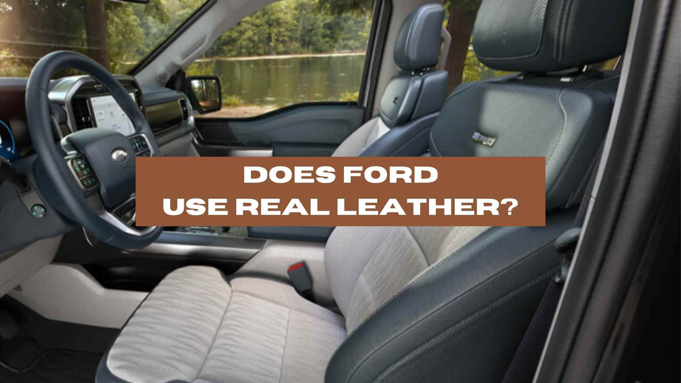 Does Ford Use Real Leather