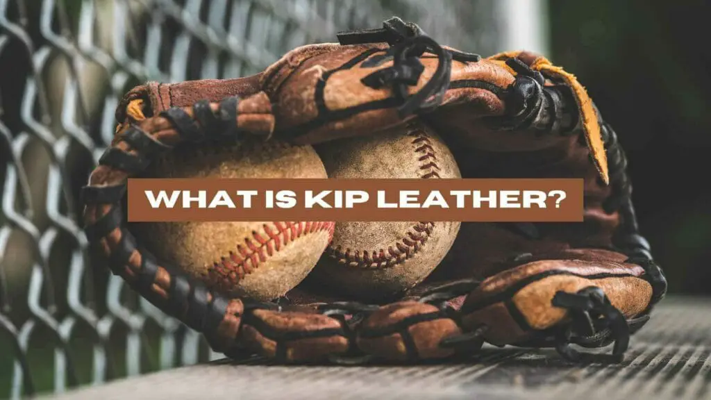 Photo of a Kip leather baseball glove. What is Kip Leather?
